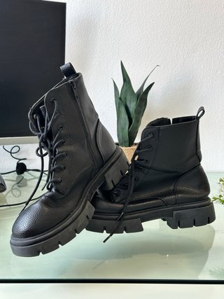 Botas Militares Negras Talla 36