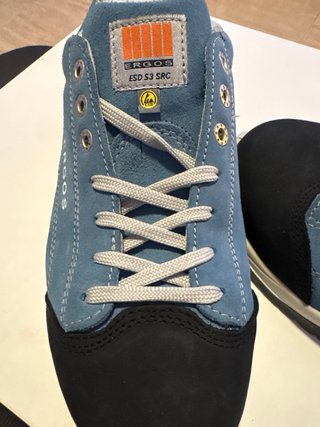 Zapatos de seguridad Ergos Talla 43
