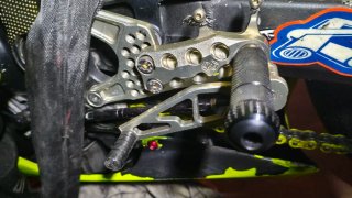 Estriberas retrasadas ZX6R 2008 bonamici