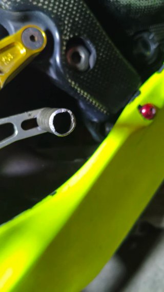 Estriberas retrasadas ZX6R 2008 bonamici