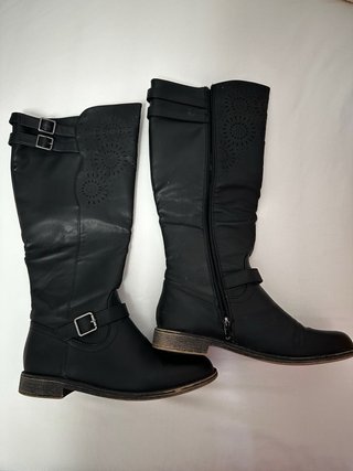 Botas altas Varela Talla 40 Negras