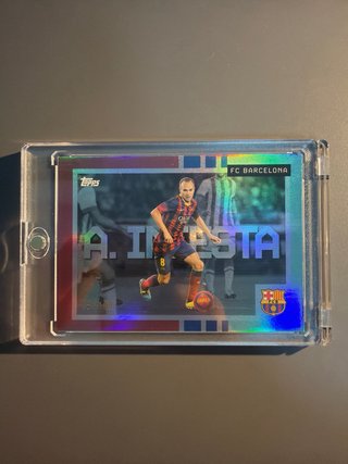 Cromo Iniesta FC Barcelona 151/199 Topps