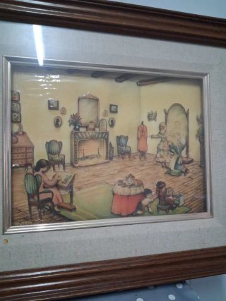 Cuadro Decoración Años 70