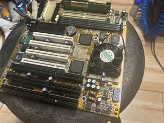 Placa Base P1 MMX 200 32MB RAM + GPU + Sonido