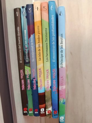 Colección libros Prmcesas Dragón
