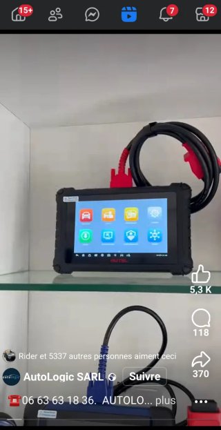 Autel Ordenador Diagnóstico Coche