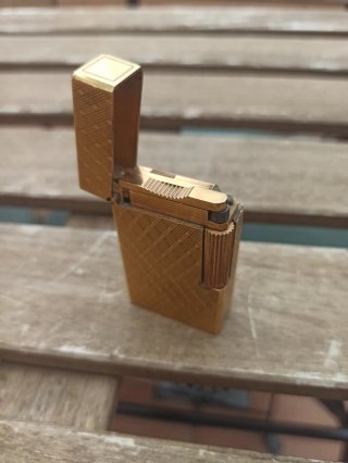 Encendedor Dupont Chapado Oro