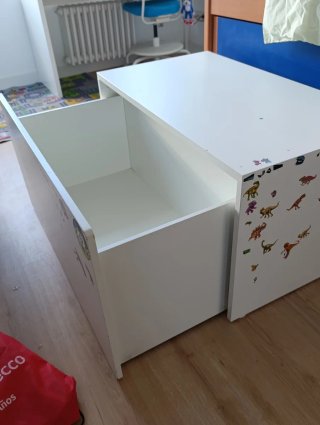 Banco SMÅSTAD IKEA almacenaje juguetes