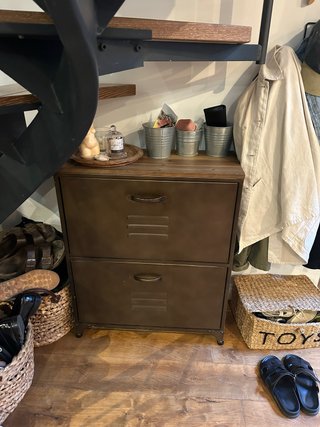 Mueble zapatero Maison du Monde industrial