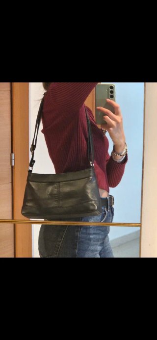Bolso de hombro negro