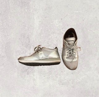 Saucony Jazz Original Scarpe Donna Argento Oro