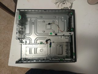 Caja de ordenador HP Negra