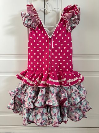 Traje Flamenca Niña Talla 6