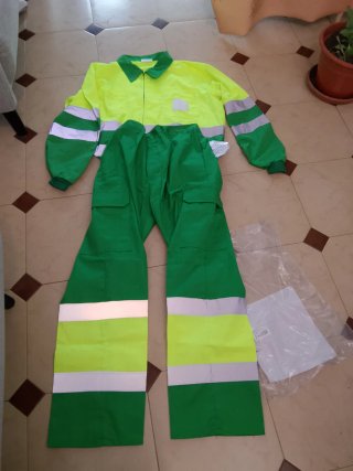 Traje de trabajo alta visibilidad