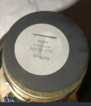 ALTAVOCES SONY CONO POLÍMERO