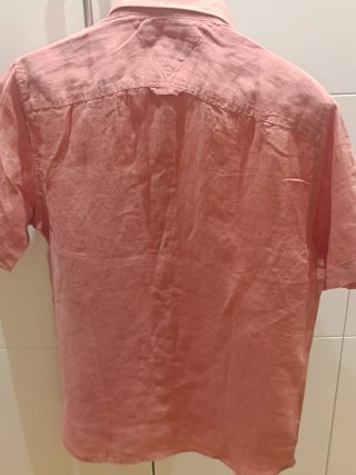 Camisa lino hombre -S