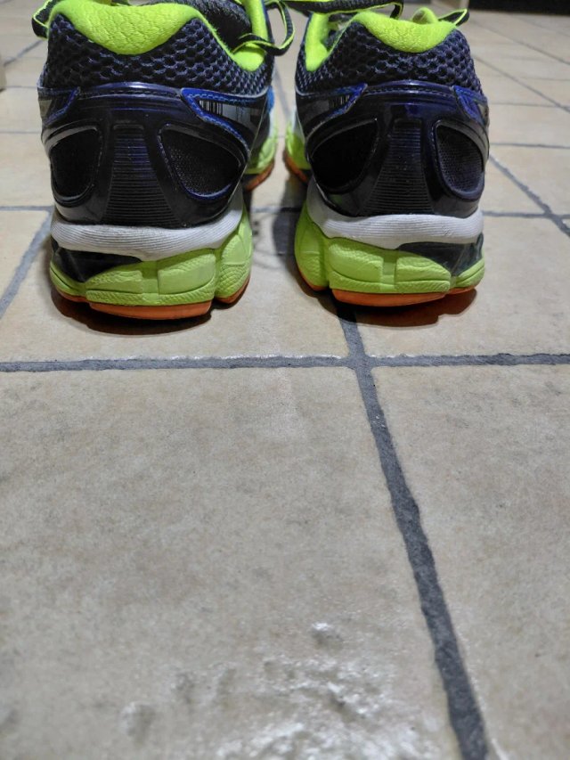 Asics Nimbus 16 Scarpe da Corsa Blu/Verde
