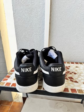 Nike Dunk Low Nero Baffo Bianco 43