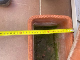 Maceteros Barro Rectangulares