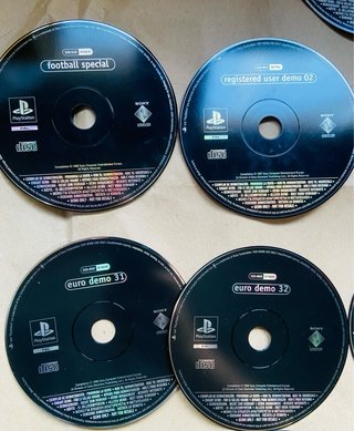 Lote 13 Discos Demo PS1 (PlayStation 1)