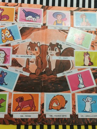 Álbum cromos Banner y Flappy completo