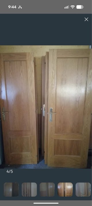 Puertas de madera de roble
