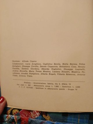 Rivista "Il Genovesi" anno I n. 1 marzo 1961