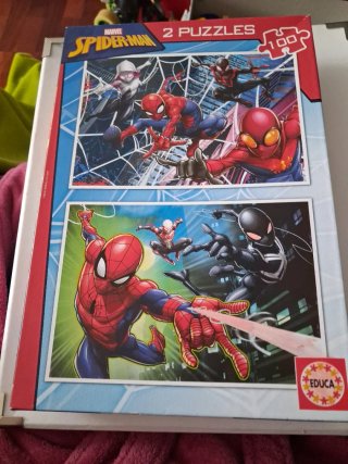 Puzzles Spiderman 2x100 piezas Educa