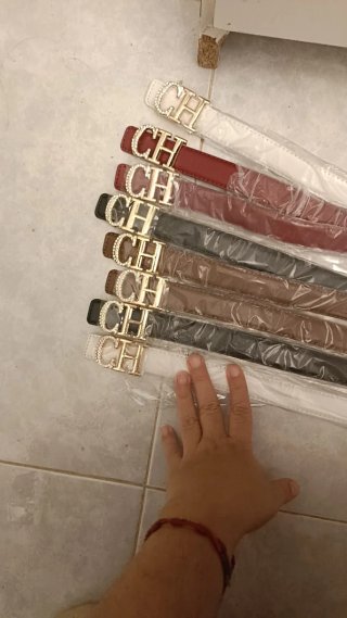 Cinturones con pedrería