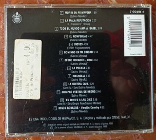 LOQUILLO Y TROGLODITAS - Morir en Primavera. Cd