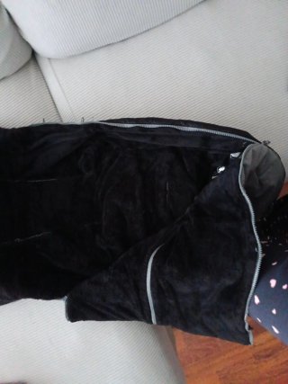 Forro para carrito de bebé gris con estrella