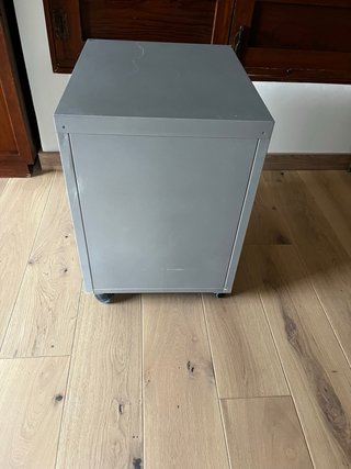 Cajonera metálica 3 cajones con ruedas