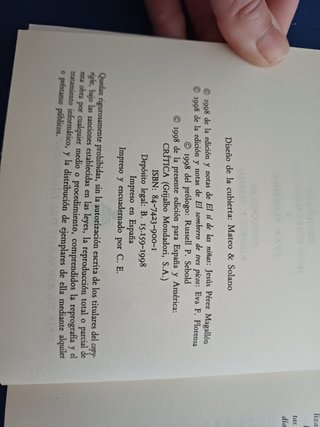 Libro el sombrero de 3 picos