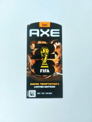 Pegatina de AXE, edición FIFA, 2026