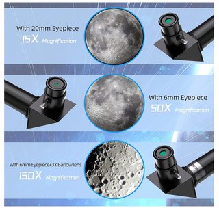 Telescopio Qniuce F40070M Astronomico