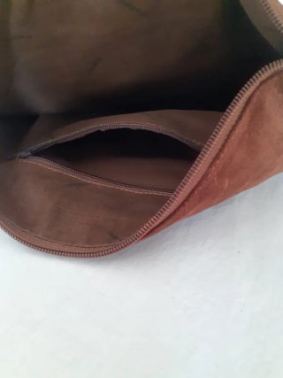 Coppia di Pochette artigianali vera pelle donna