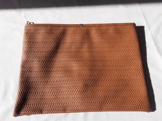 Coppia di Pochette artigianali vera pelle donna