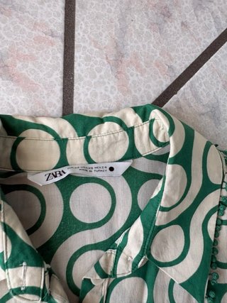 Abito Zara fantasia geometrica