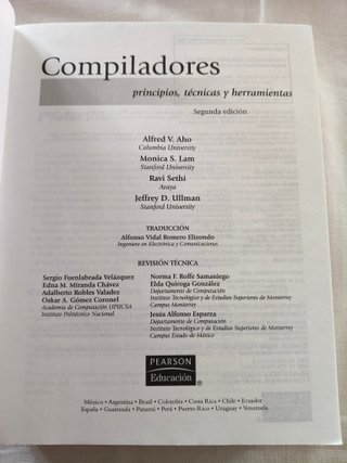 Libro Compiladores de Aho 2da Edición
