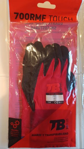 Guantes de trabajo AZ Spandex-nylon Talla 6 XS