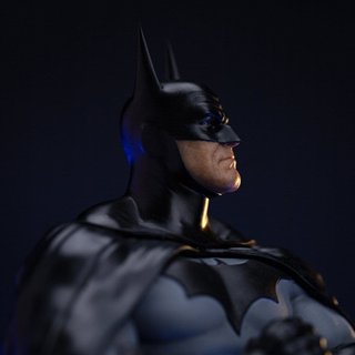 Estatua Batman Trinity 1/10 CCXP Exclusiva 31cm