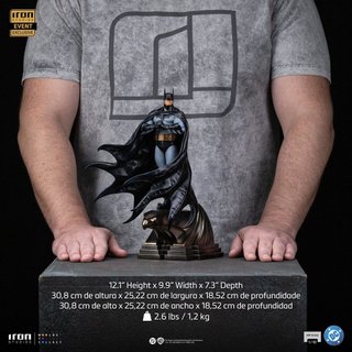 Estatua Batman Trinity 1/10 CCXP Exclusiva 31cm