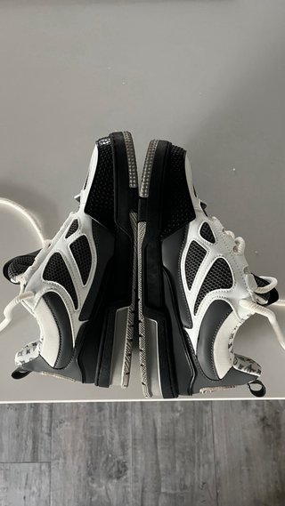 Zapatillas LV Skate Gris Blanco Negro