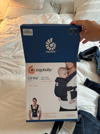Mochila Portabebés Ergobaby Azul Marino