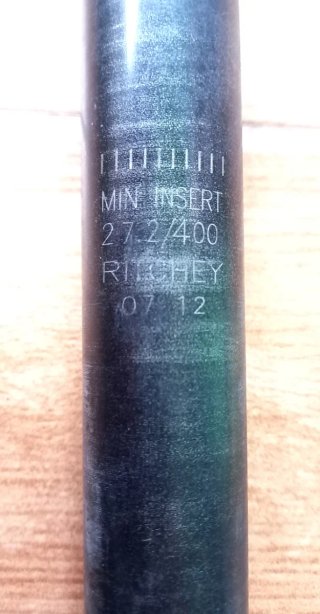 Tija Richey Aluminio 27.2 para bicicletas