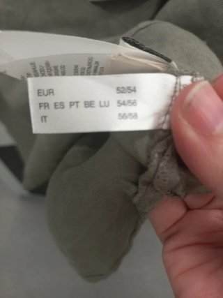 Camisa verde caqui manga corta