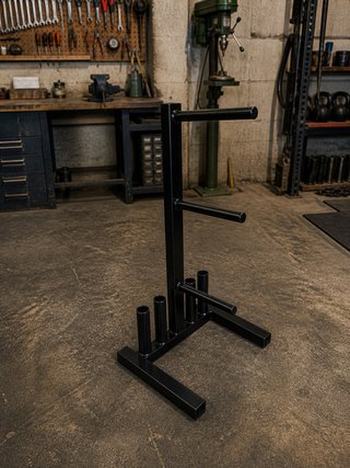 Soporte para discos de pesas
