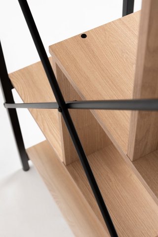 Estantería Metálica y Madera