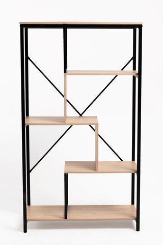 Estantería Metálica y Madera