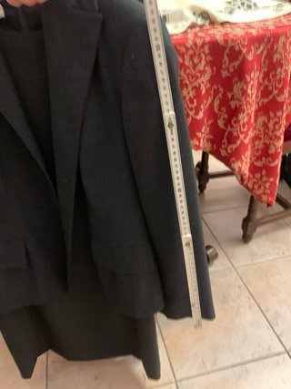 Tailleur donna giacca e vestito grigio